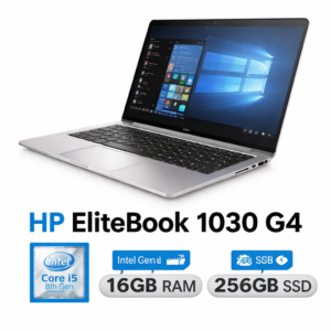 HP EliteBook 1030 G4 Business Ultrabook (Intel Core i5 8th Gen, 16GB RAM, 256GB SSD)