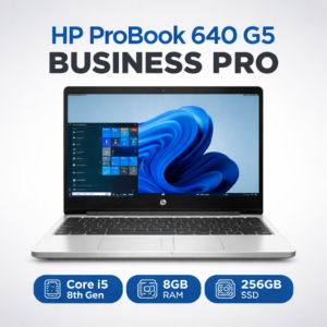 HP ProBook 640 G5 – Core i5 8th Gen | 8GB | 256GB SSD