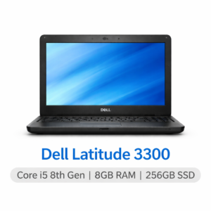 Dell Latitude 3300 – Intel Core i5 (8th Gen), 8GB RAM, 256GB SSD