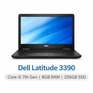 Dell Latitude 3390 – Intel Core i5 (7th Gen), 8GB RAM, 256GB SSD