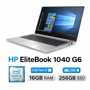HP EliteBook 1040 G6 Business Ultrabook (Intel Core i5 8th Gen, 16GB RAM, 256GB SSD)
